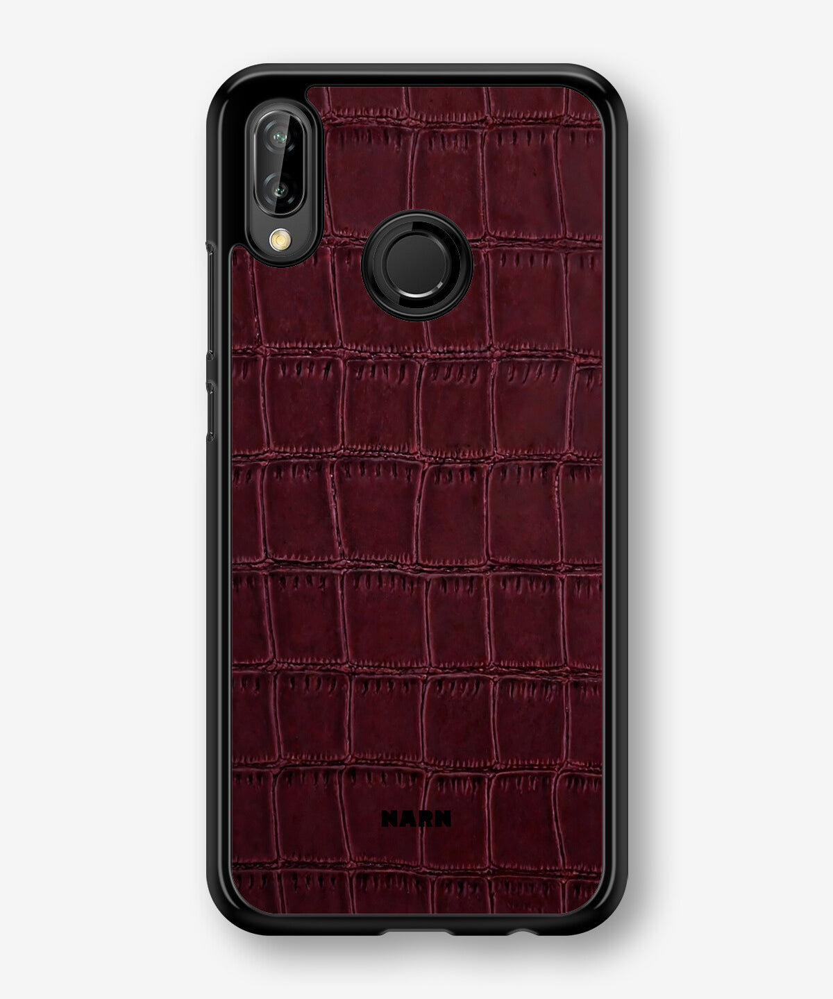 Huawei P20 Lite Hard Case – Rouge Croc - View 1