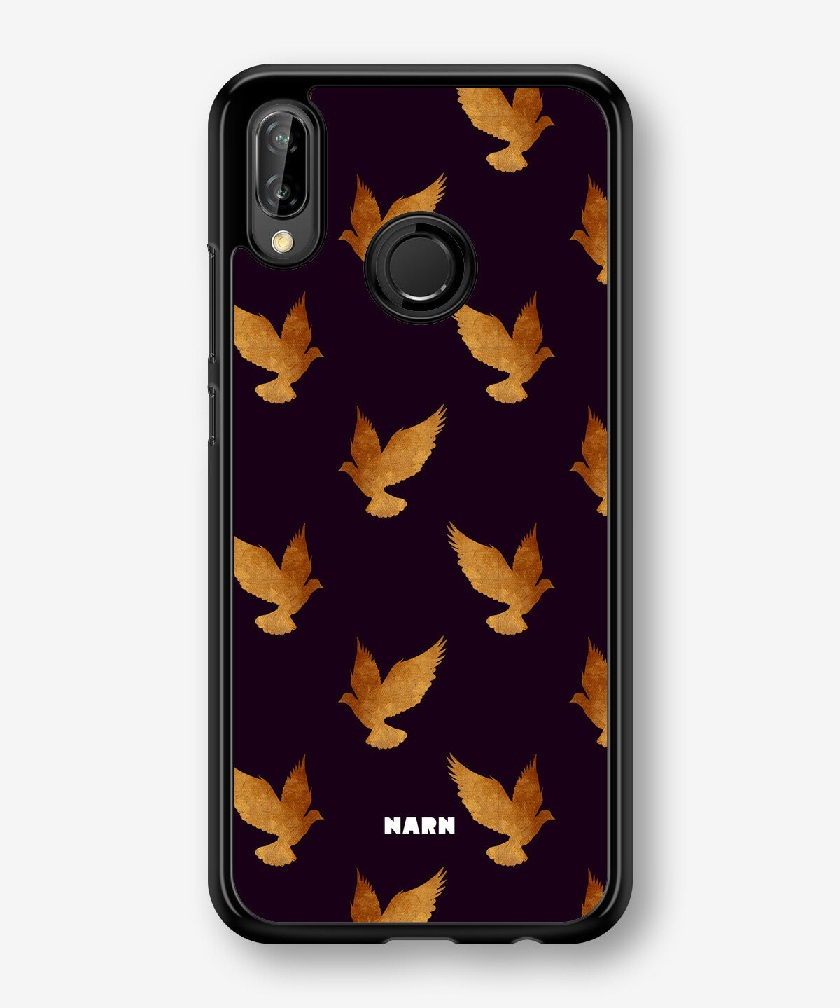 Huawei P20 Lite Hard Case – Royal Doves - View 1