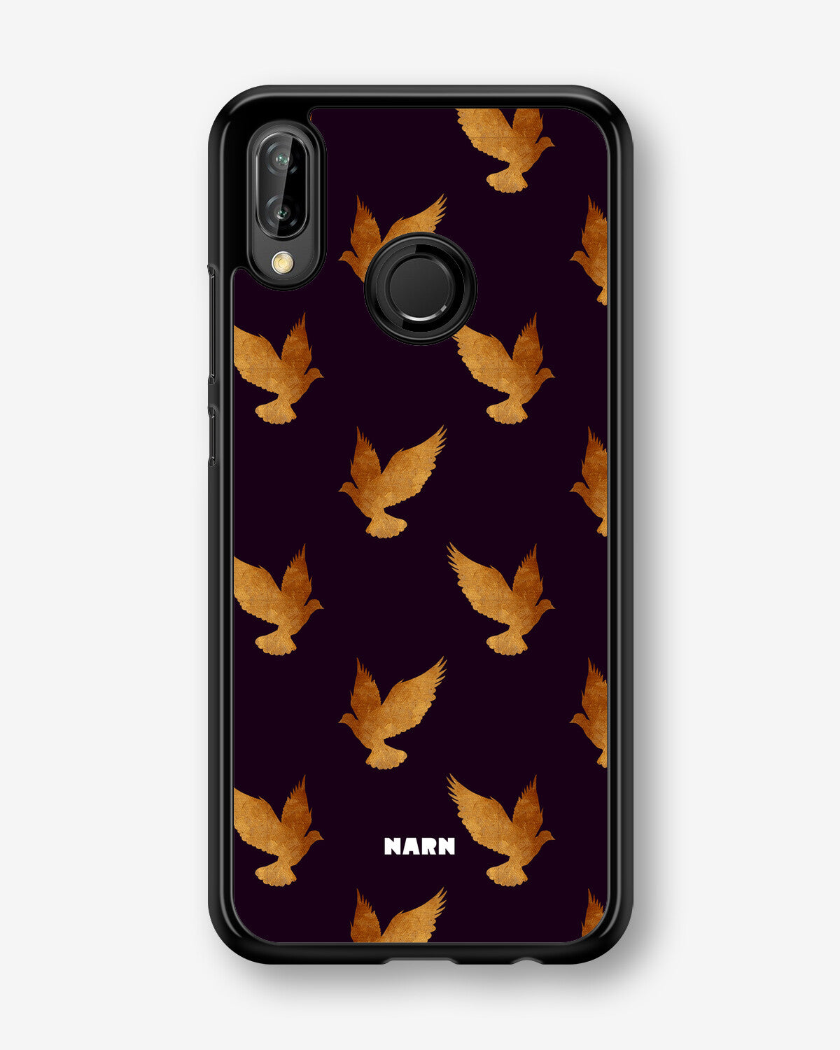 Huawei P20 Lite Hard Case – Royal Doves - View 1