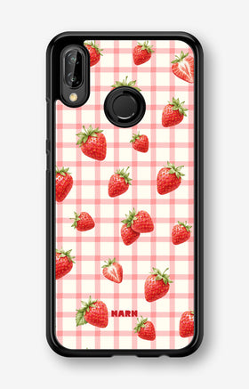 Huawei P20 Lite Hard Case – Strawbella - View 1