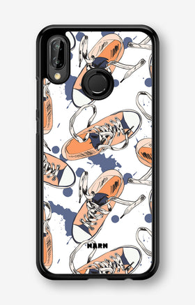 Huawei P20 Lite Hard Case – Apricot Sneakers - View 1