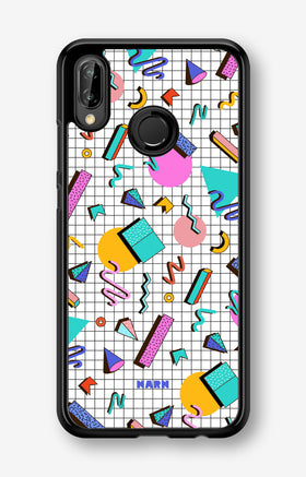Huawei P20 Lite Hard Case – 80s Memphis - View 1