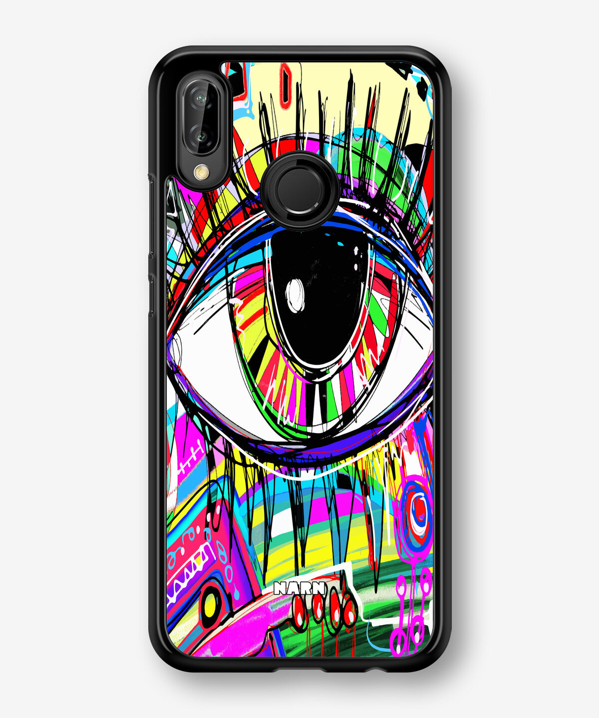 Huawei P20 Lite Hard Case – Abstract Eye - View 1