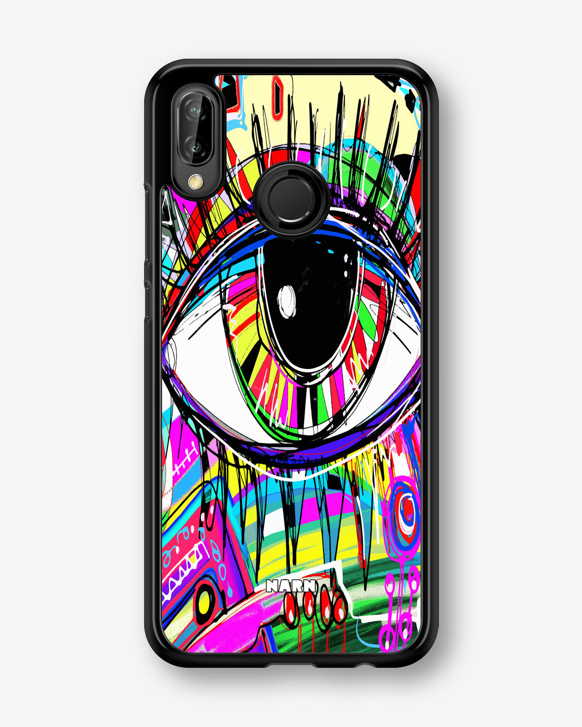 Huawei P20 Lite Hard Case – Abstract Eye - View 1