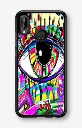 Huawei P20 Lite Hard Case – Abstract Eye - View 1