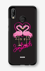Huawei P20 Lite Hard Case – Beach Flamingo - View 1