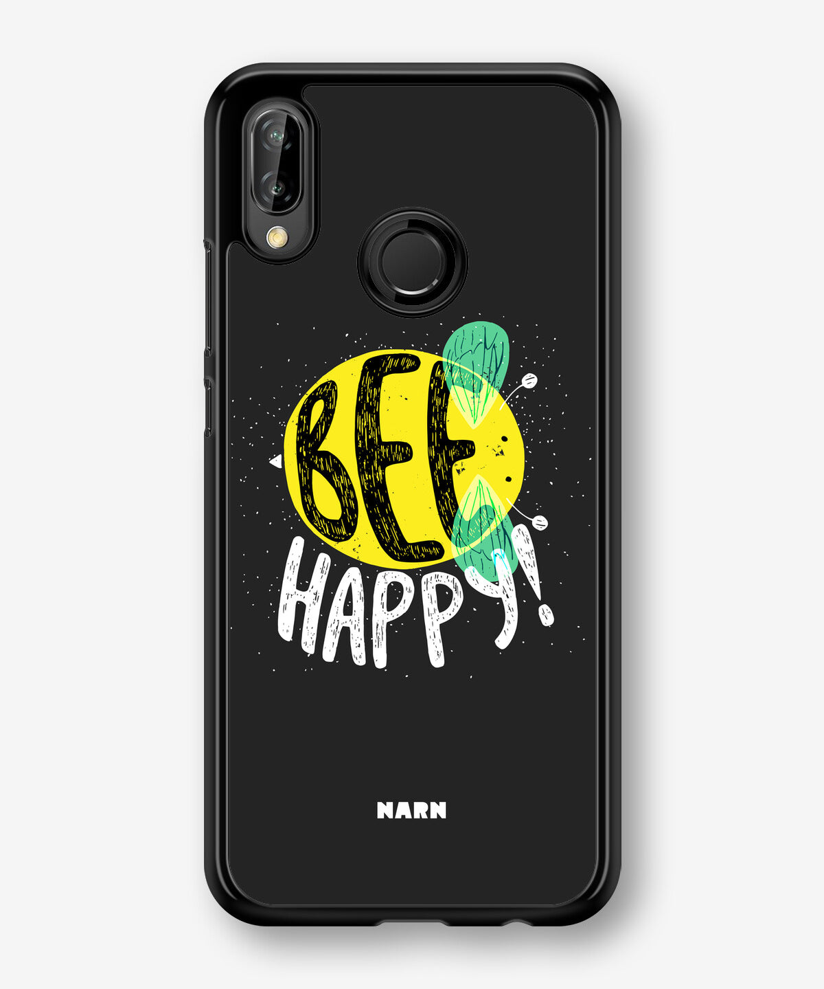 Huawei P20 Lite Hard Case – BEE Happy - View 1