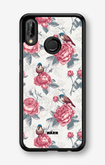 Huawei P20 Lite Hard Case – Birds Among Roses - View 1