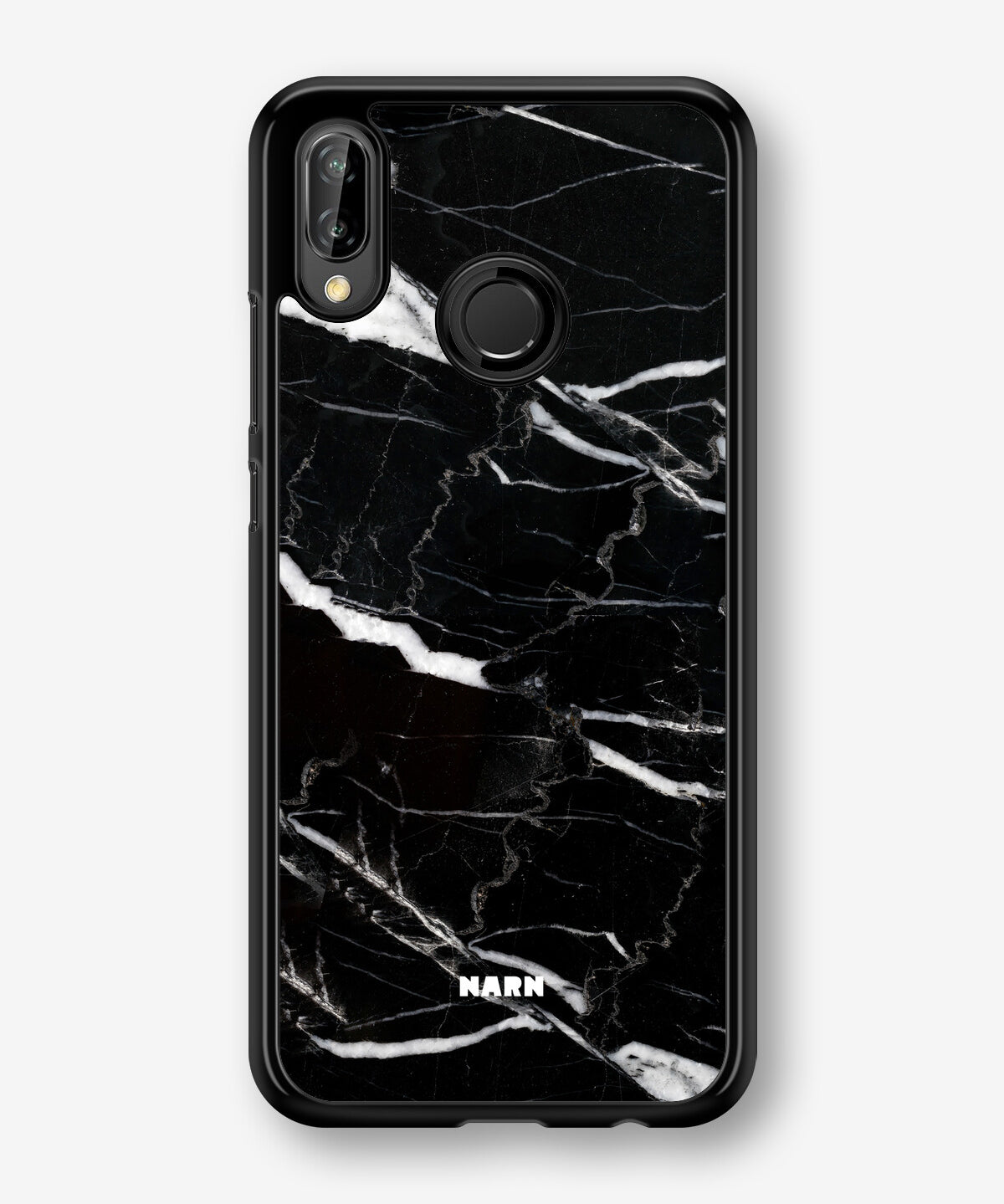 Huawei P20 Lite Hard Case – Black Marble - View 1