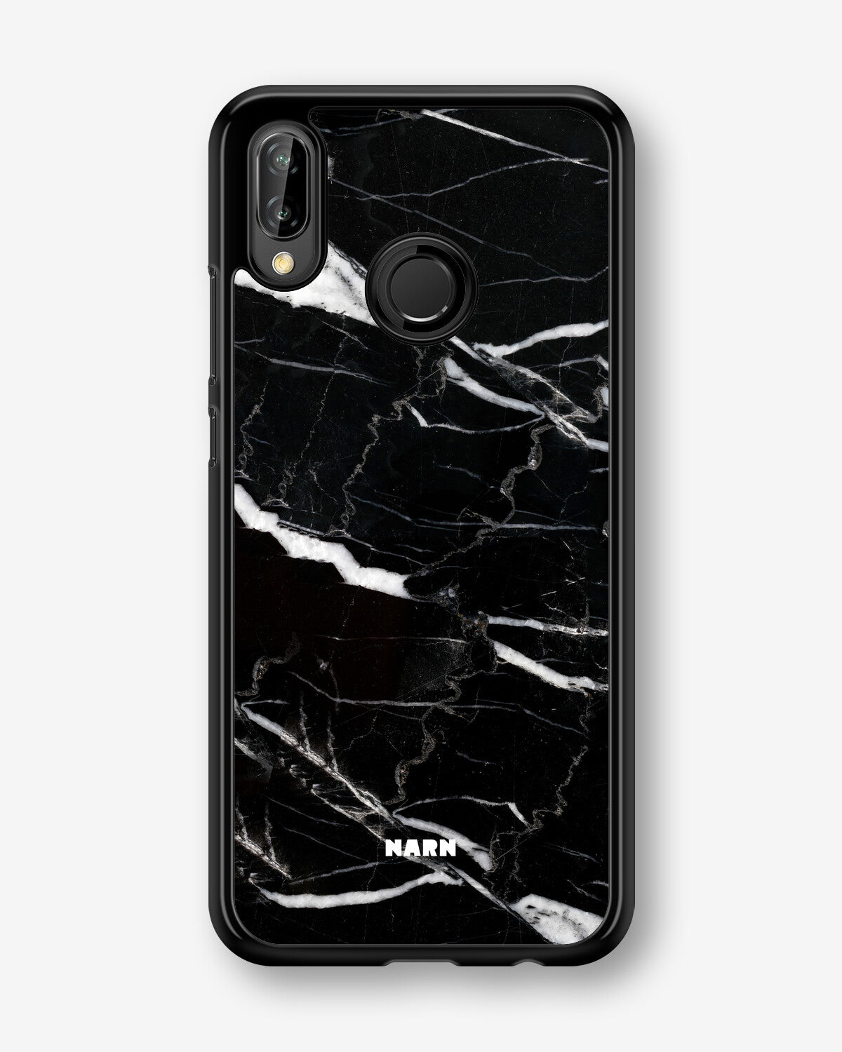 Huawei P20 Lite Hard Case – Black Marble - View 1