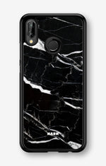 Huawei P20 Lite Hard Case – Black Marble - View 1
