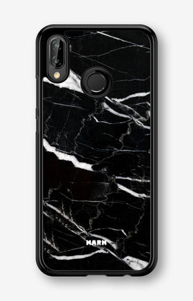 Huawei P20 Lite Hard Case – Black Marble - View 1