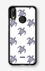Huawei P20 Lite Hard Case – Blue Turtles - View 1