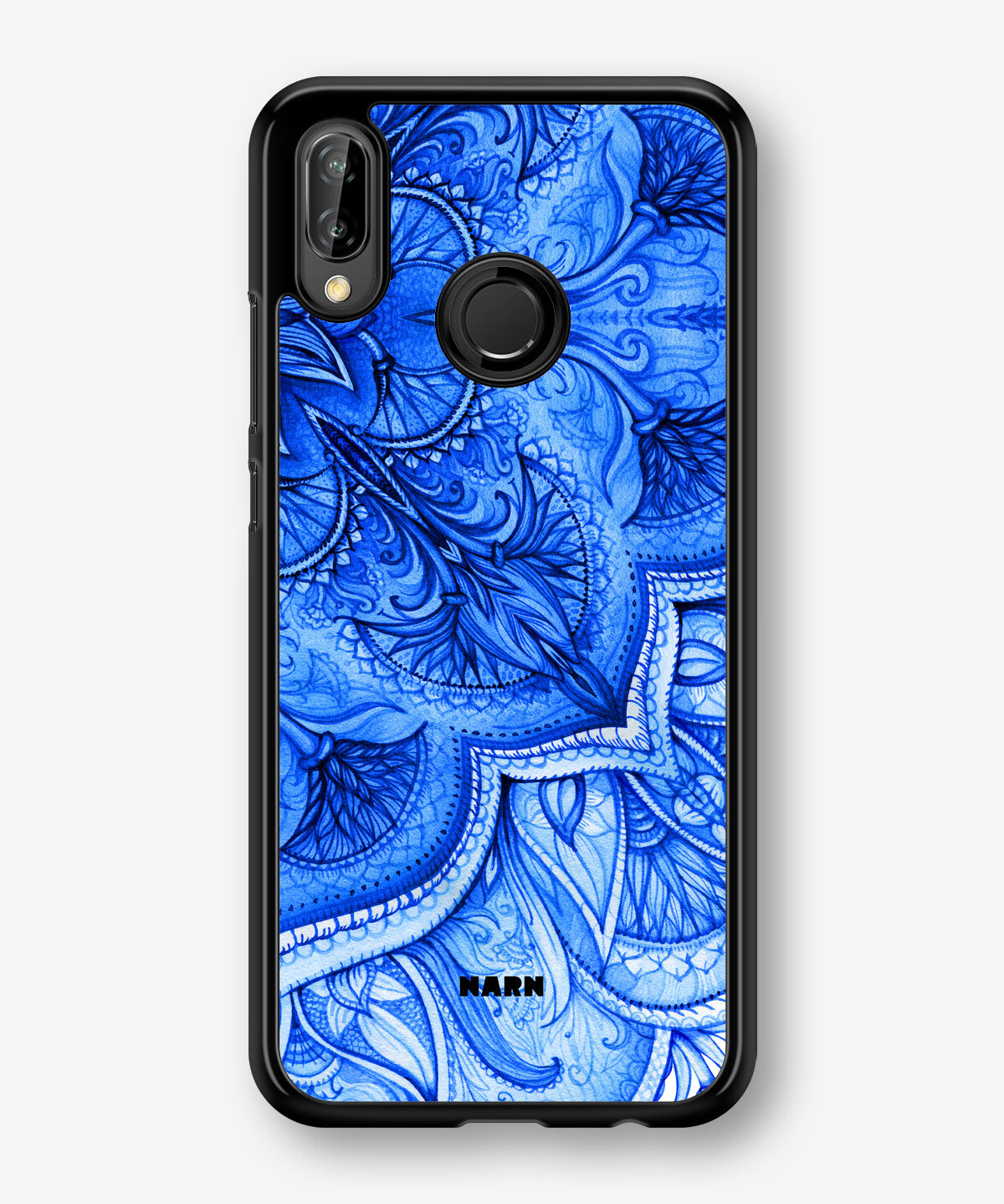 Huawei P20 Lite Hard Case – Blue Vintage - View 1