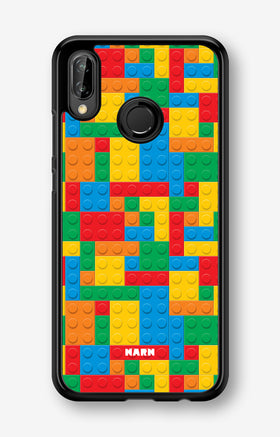 Huawei P20 Lite Hard Case – Building Bricks - View 1