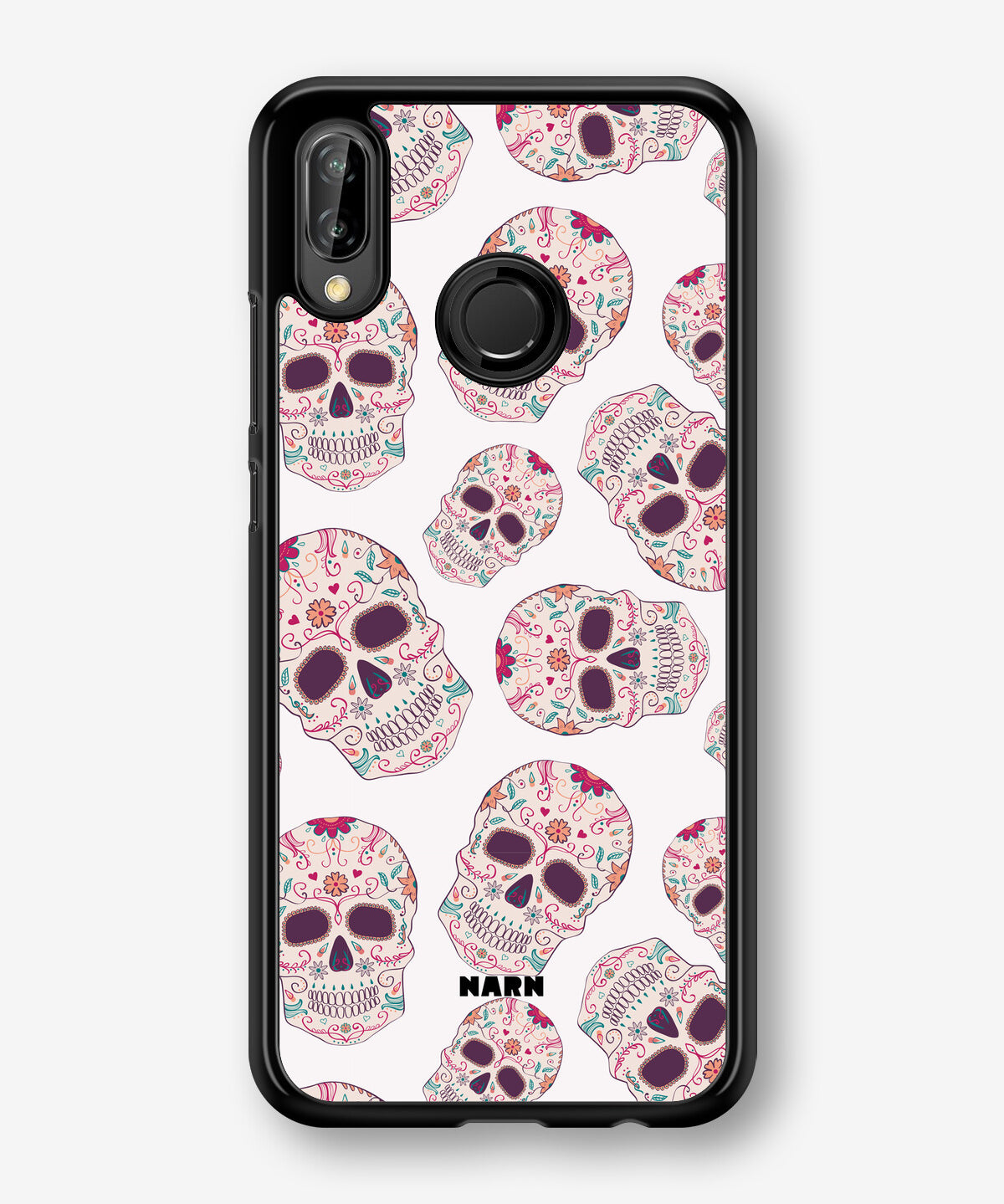 Huawei P20 Lite Hard Case – Calavera Skulls - View 1