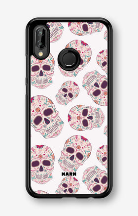 Huawei P20 Lite Hard Case – Calavera Skulls - View 1