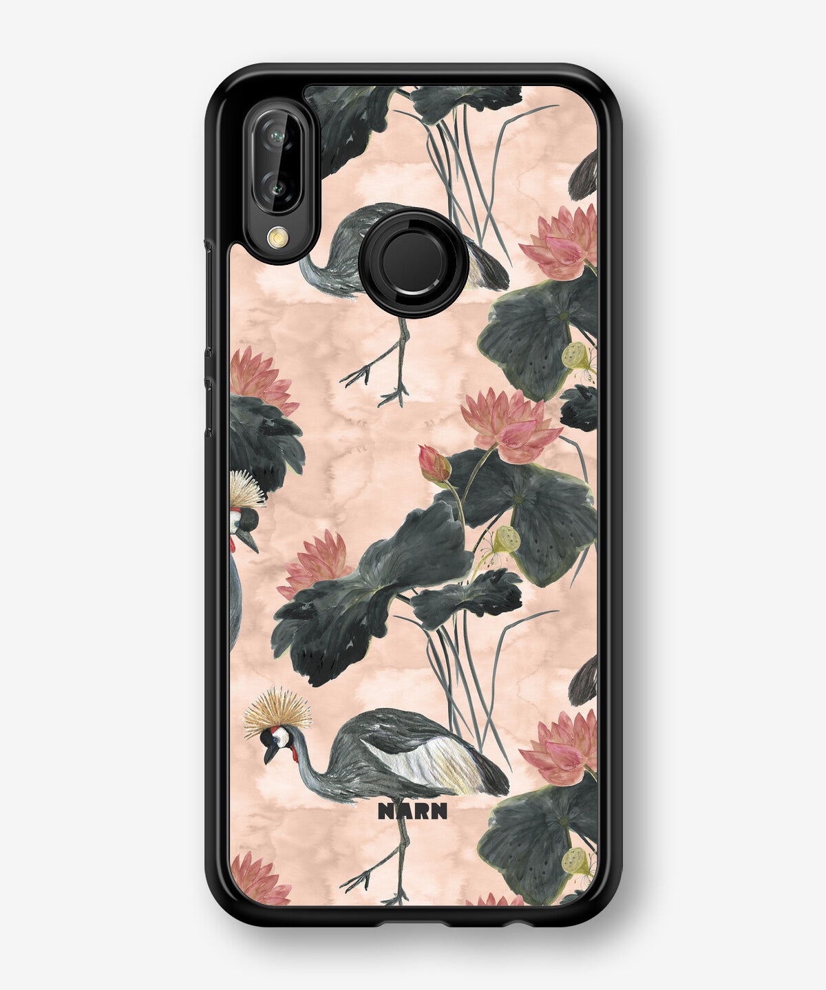 Huawei P20 Lite Hard Case – Crowned Bird - View 1