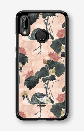 Huawei P20 Lite Hard Case – Crowned Bird - View 1