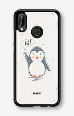 Huawei P20 Lite Hard Case – Cute Penguin - View 1