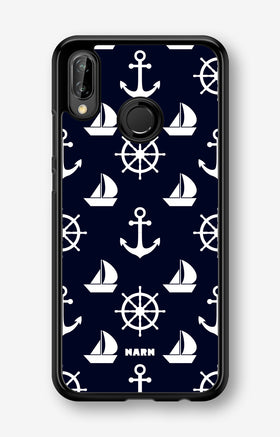 Huawei P20 Lite Hard Case – Deep Blue Voyage - View 1