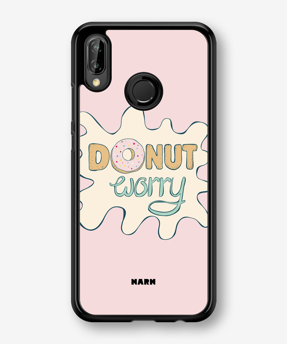 Huawei P20 Lite Hard Case – Donut Worry - View 1