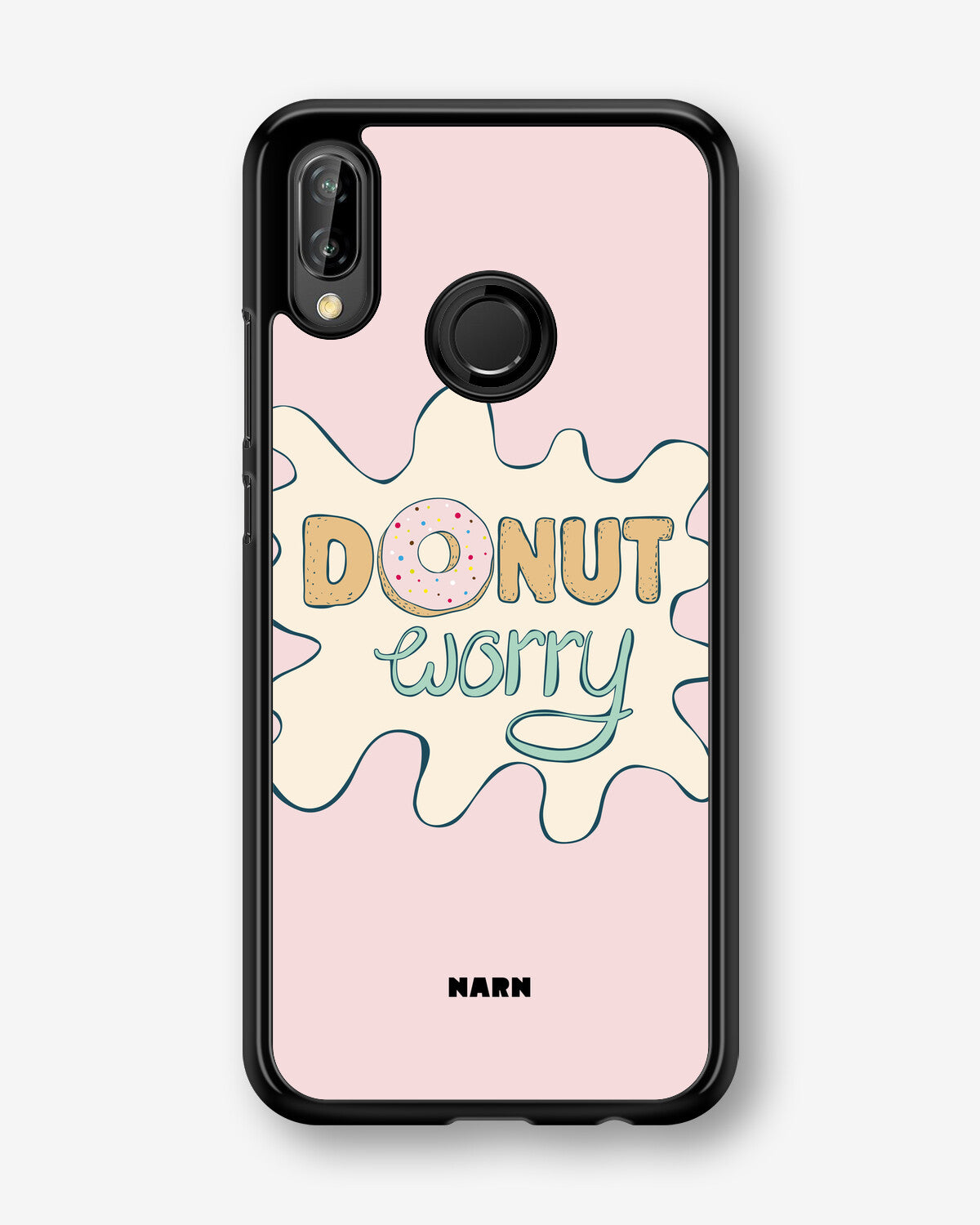 Huawei P20 Lite Hard Case – Donut Worry - View 1