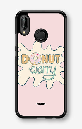 Huawei P20 Lite Hard Case – Donut Worry - View 1