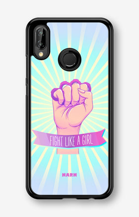 Huawei P20 Lite Hard Case – Fight Like A Girl - View 1