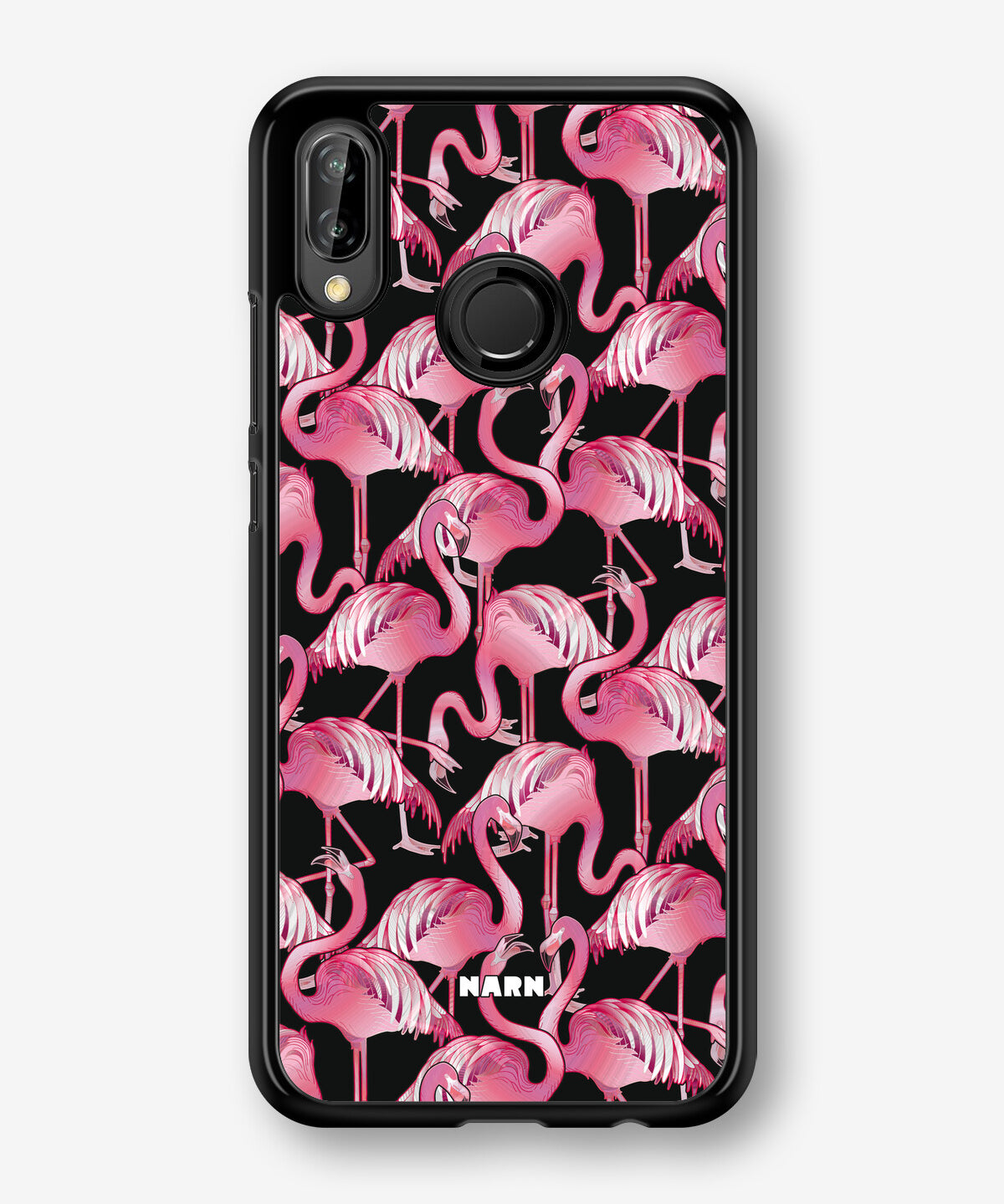 Huawei P20 Lite Hard Case – Flamingos - View 1