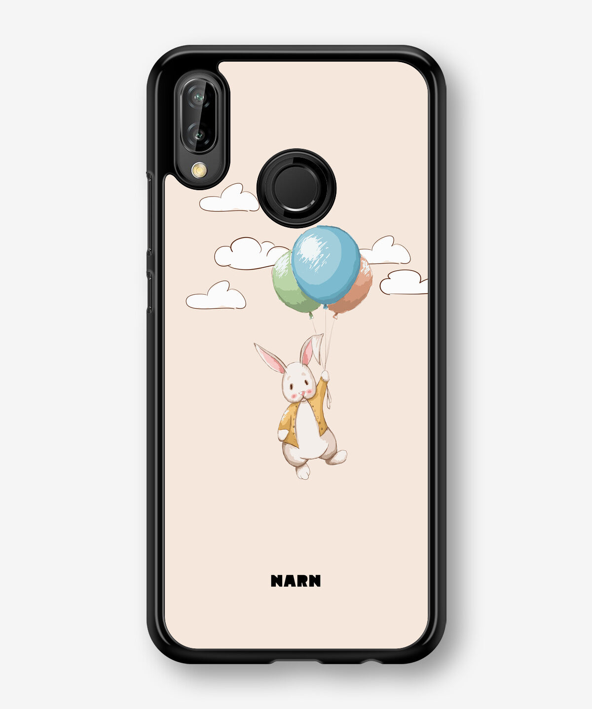 Huawei P20 Lite Hard Case – Flying Rabbit - View 1