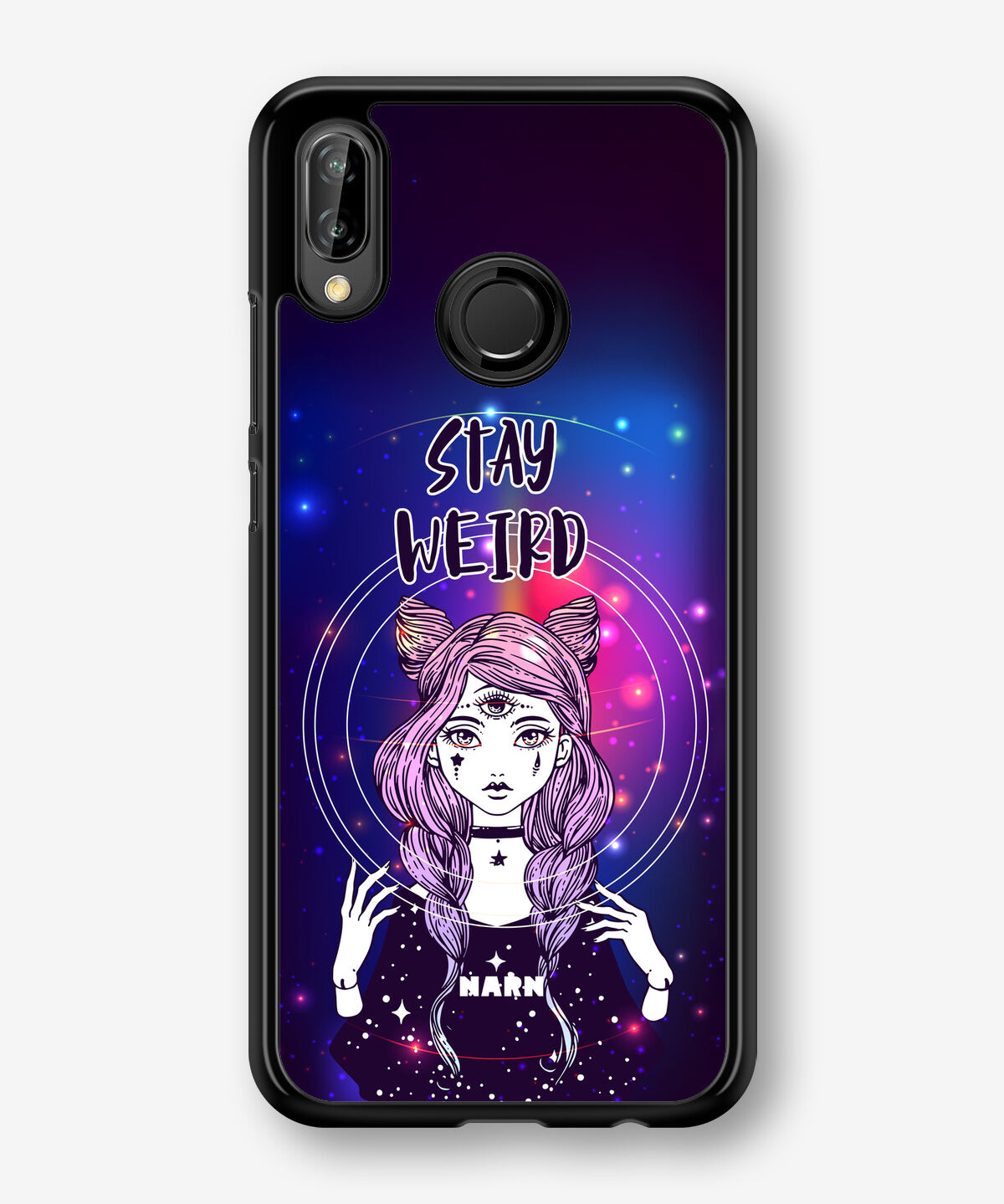 Huawei P20 Lite Hard Case – Galactic Weird - View 1