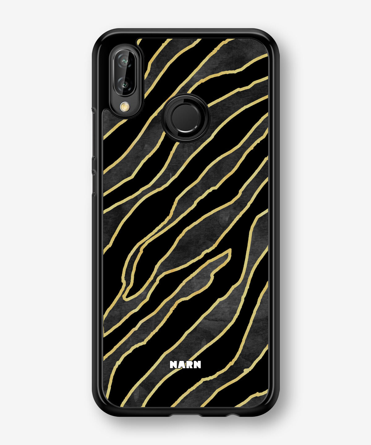 Huawei P20 Lite Hard Case – Golden Zebra - View 1