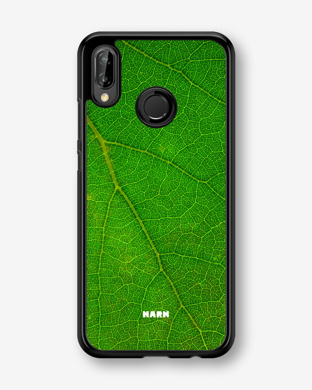 Huawei P20 Lite Hard Case – Green Leafy - View 1