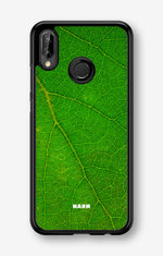 Huawei P20 Lite Hard Case – Green Leafy - View 1