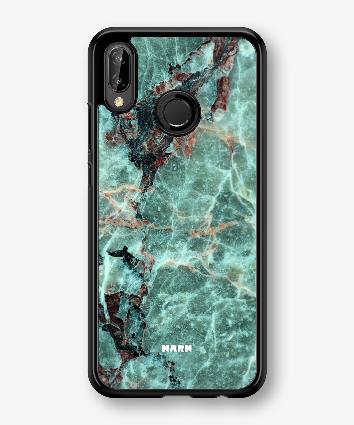Huawei P20 Lite Hard Case – Green Marble - View 1