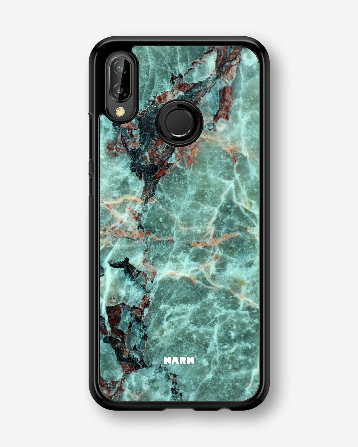 Huawei P20 Lite Hard Case – Green Marble - View 1