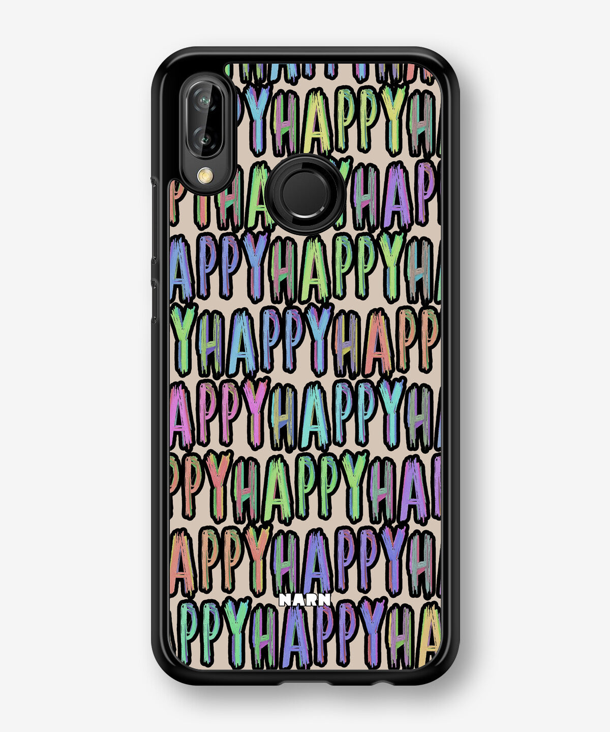 Huawei P20 Lite Hard Case – Happy - View 1