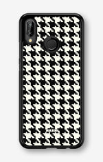Huawei P20 Lite Hard Case – Houndstooth - View 1