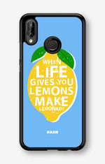 Huawei P20 Lite Hard Case – Lemon Quote - View 1