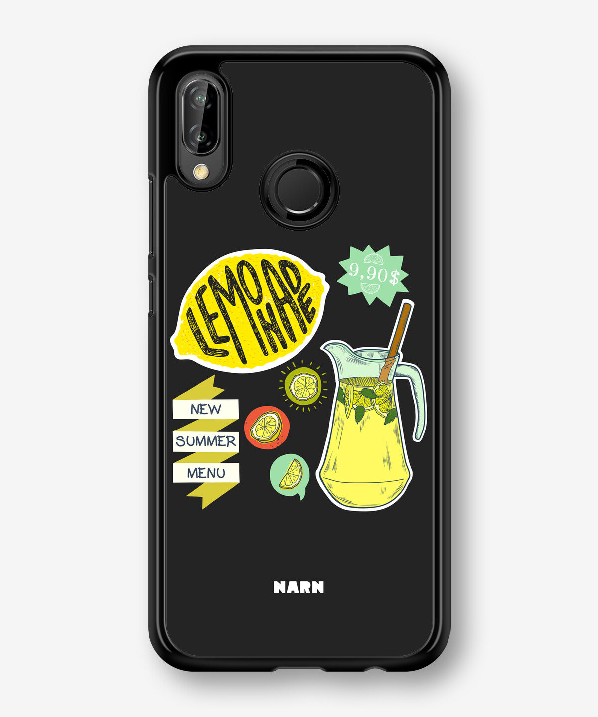 Huawei P20 Lite Hard Case – Lemon Summer - View 1