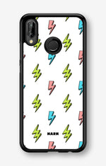 Huawei P20 Lite Hard Case – Lightning Bolts - View 1