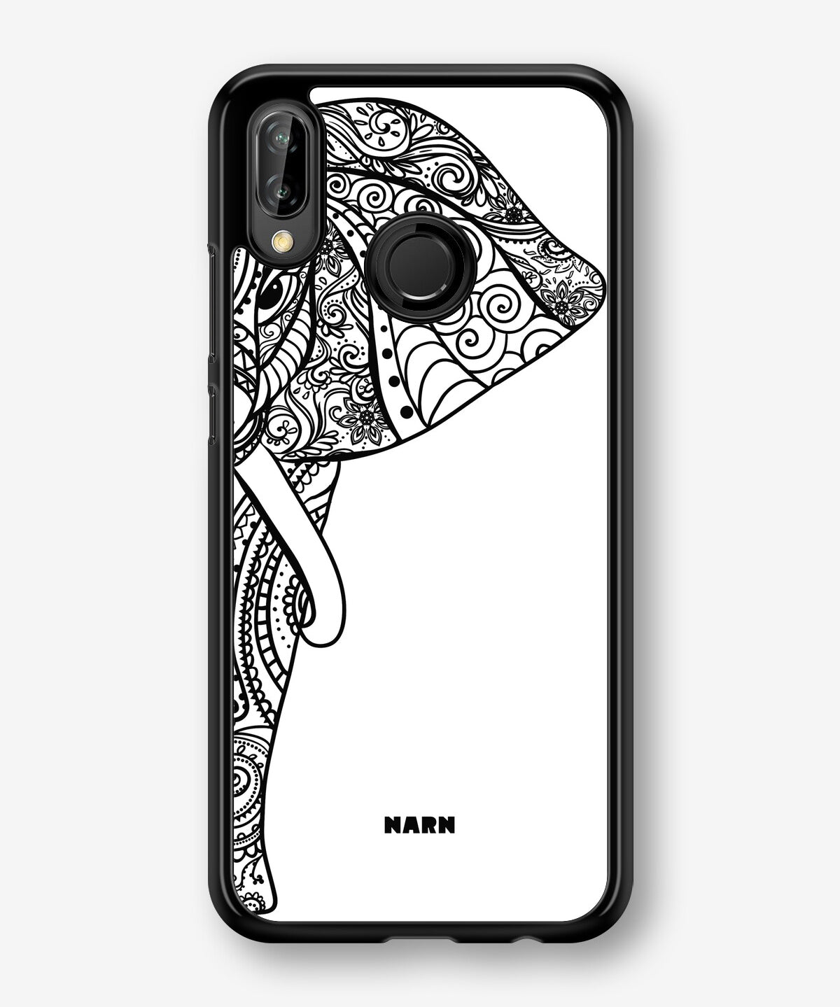 Huawei P20 Lite Hard Case – Mandala Elephant - View 1