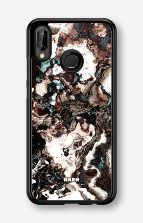 Huawei P20 Lite Hard Case – Marble Brown - View 1