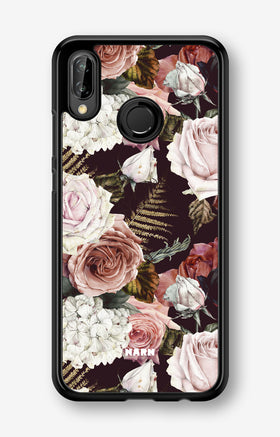 Huawei P20 Lite Hard Case – Midnight Roses - View 1