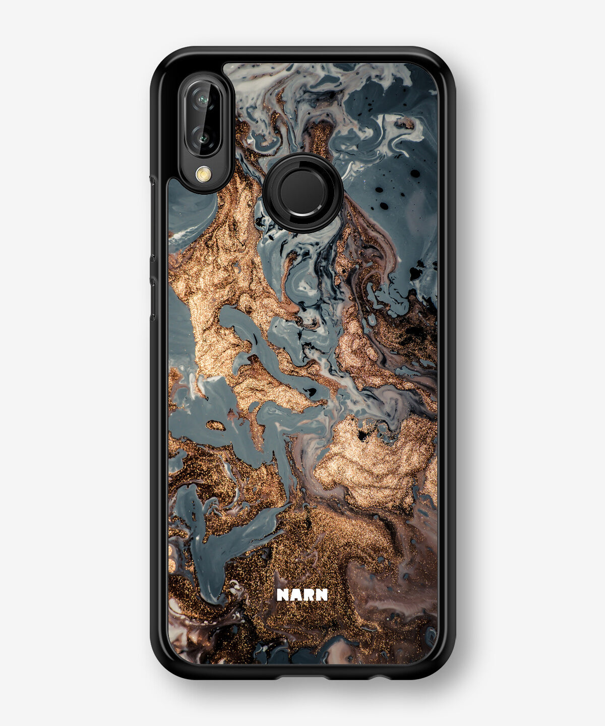 Huawei P20 Lite Hard Case – Molten Gold - View 1
