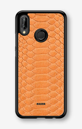 Huawei P20 Lite Hard Case – Orange Snake - View 1