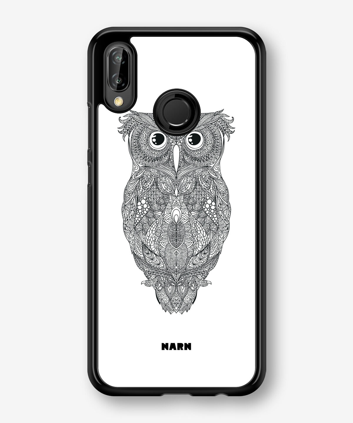 Huawei P20 Lite Hard Case – Owl - View 1