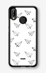 Huawei P20 Lite Hard Case – Paper Planes - View 1
