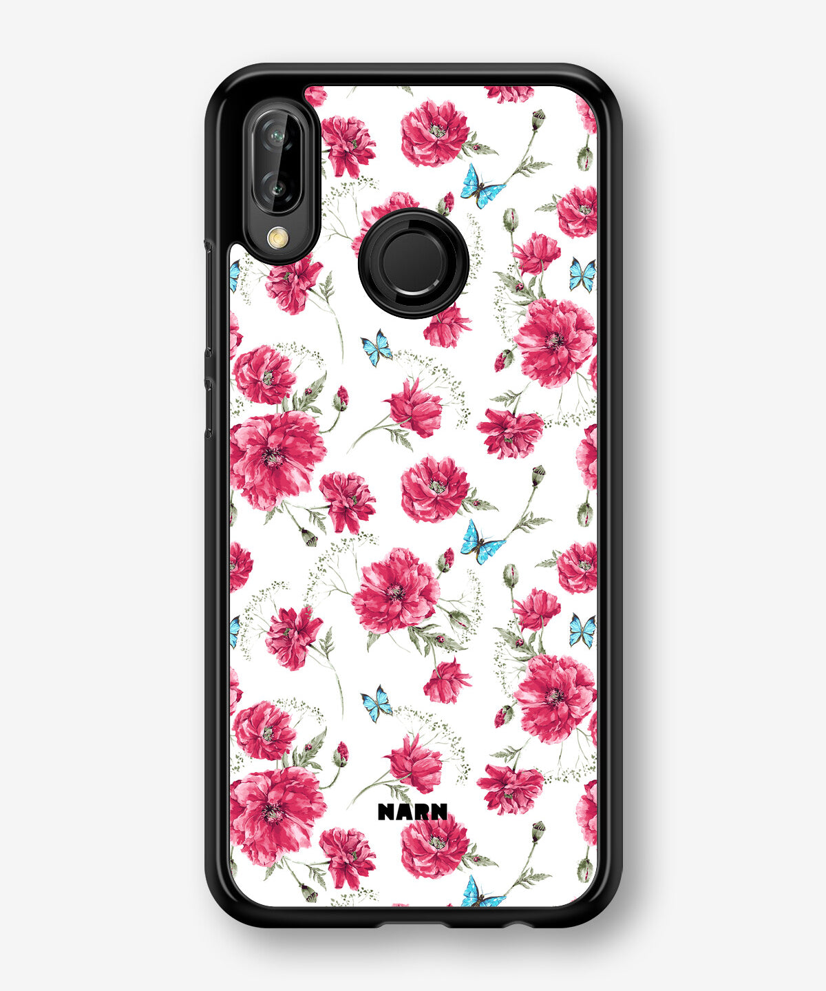 Huawei P20 Lite Hard Case – Poppies in Bloom - View 1